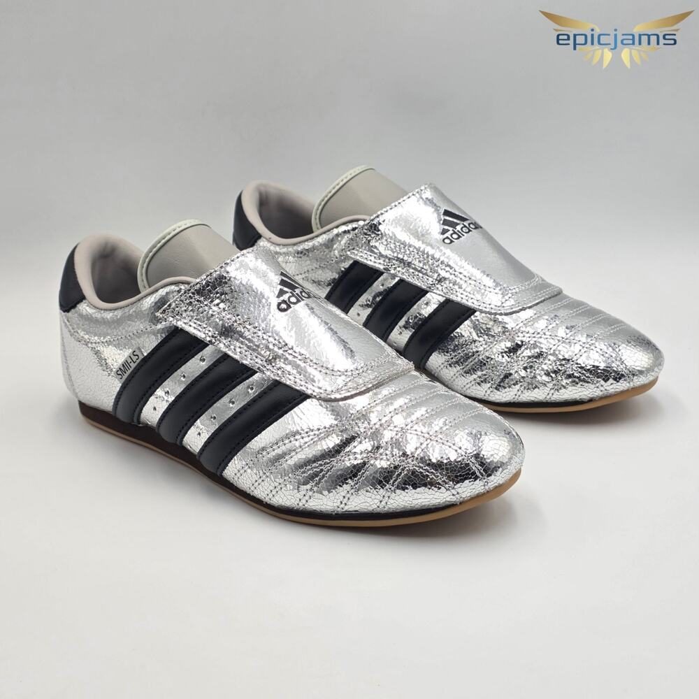 adidas Originals Women's Size 8 Taekwondo Shoes JH9664 Silver Metallic New